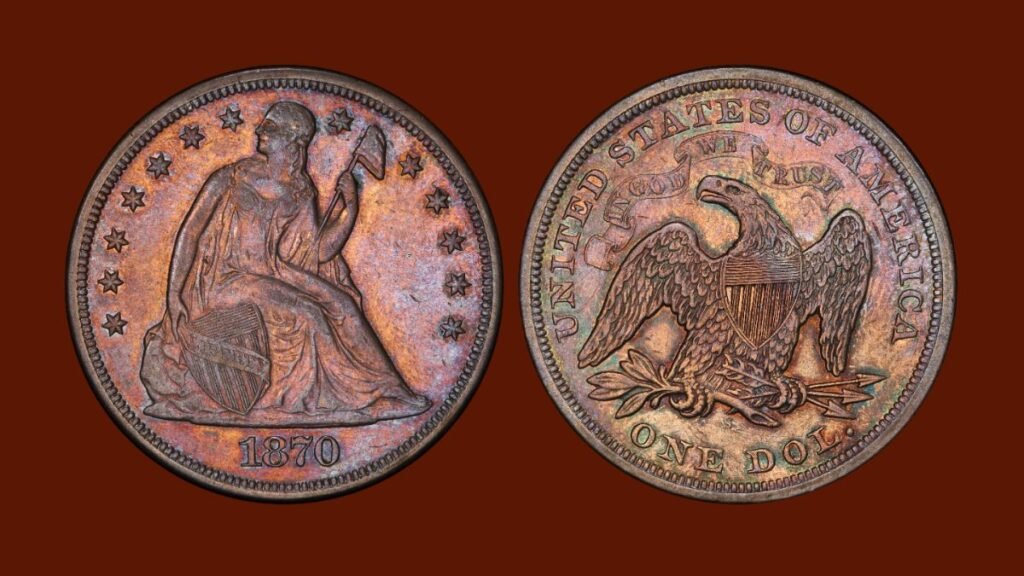 1870-S Liberty Seated Quarter