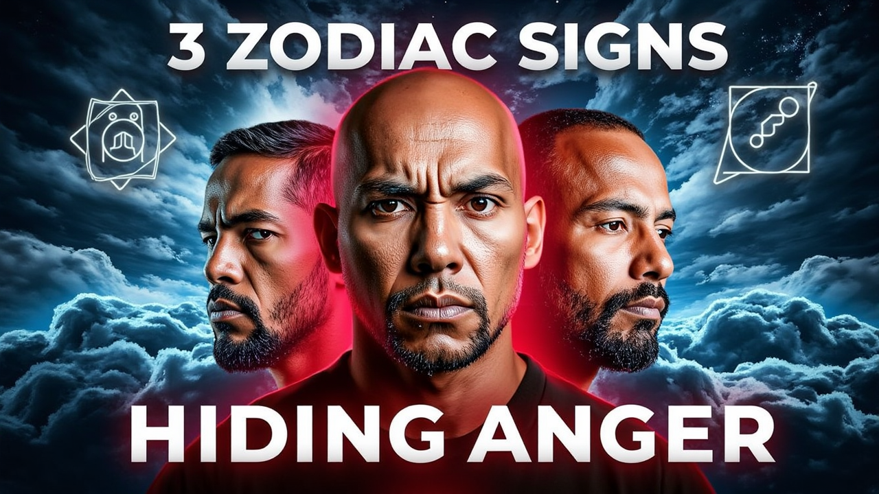 3 Zodiac Signs Who Hide Their Anger Behind a Calm Exterior in 2025