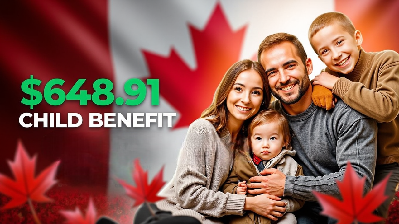 $648.91 Canada Child Benefit in 2024: Who Qualifies and When to Expect It