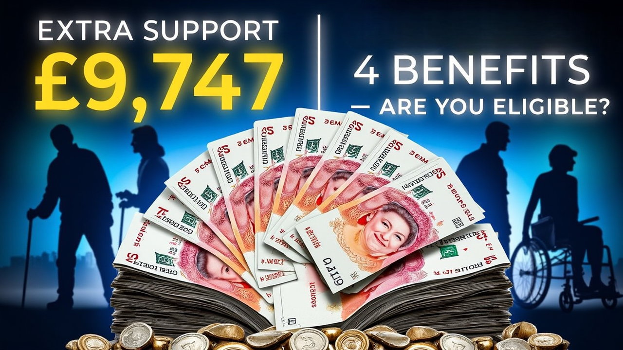 £9,747 DWP Extra Support for Four Benefits Recipients: Are You Eligible?