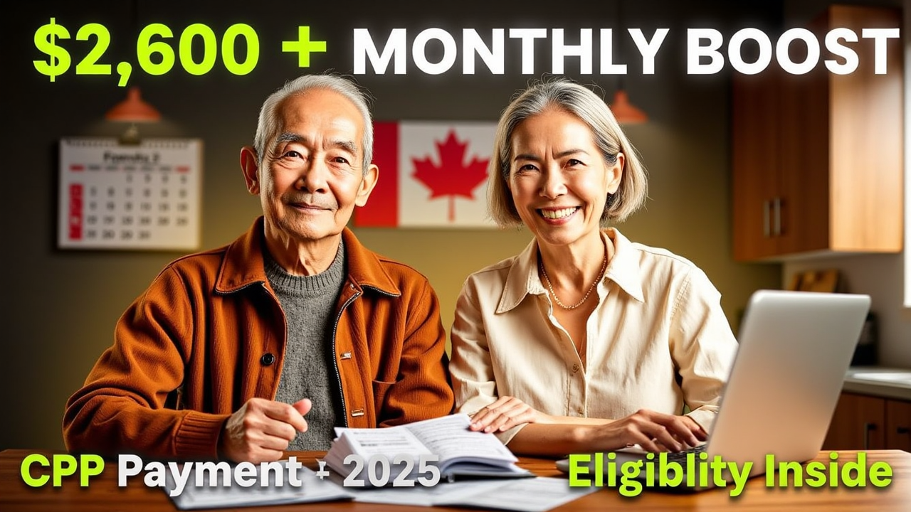 CPP $2,600 Monthly Boost Payment 2025 Eligibility and Payment Details