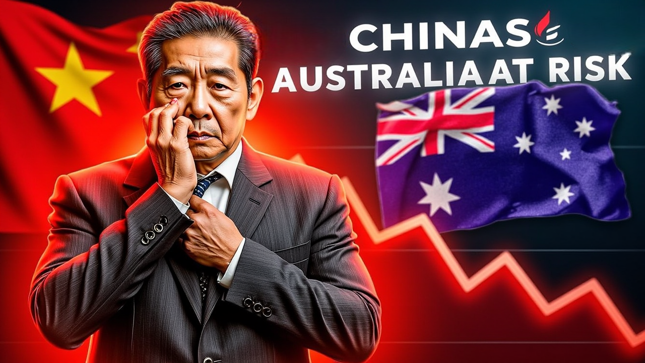 China’s Economic Decline Fuels $180 Billion Crisis: Australia at Risk