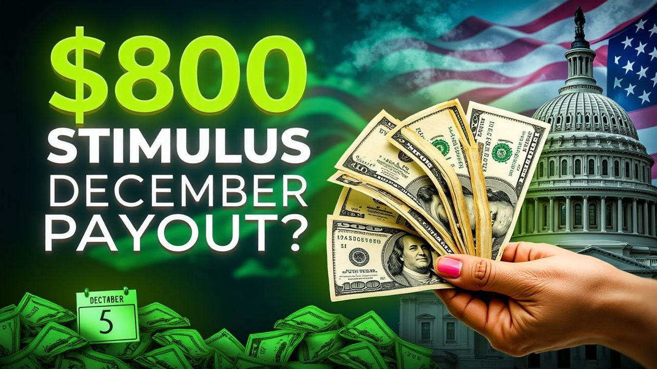 Surprise $800 Stimulus in December: Will You Receive It?