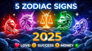 These 5 zodiac signs will get love, success, and money in the first half of 2025