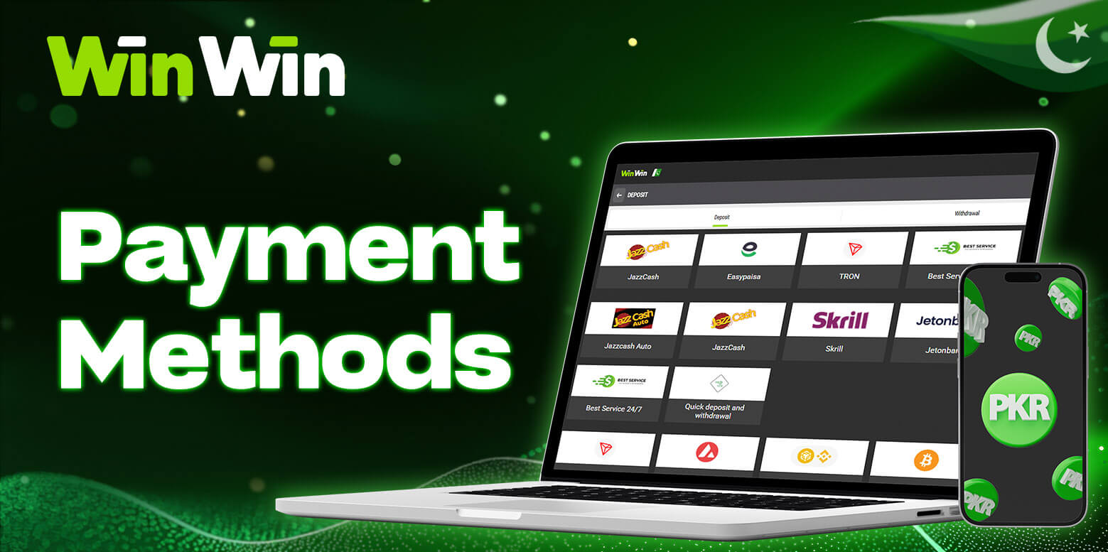 Payment methods for Pakistani users: Jetonbank, Binance Pay, Sgurtosis (BTC, ETH), Skrill, Neteller, JazzCash, EasyPaisa, Visa, and MasterCard